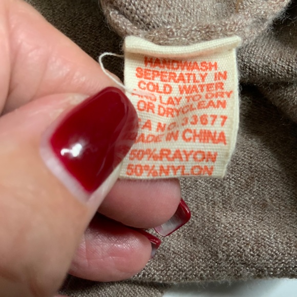 Orage Taupe Mini Dress - Picture 6 of 8